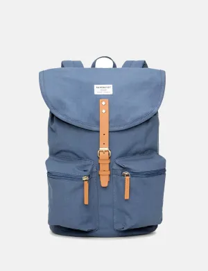 Sandqvist Roald Ground Backpack - Dusty Blue