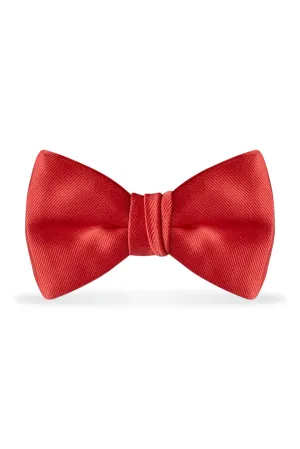 Solid Ferrari Red Bow Tie