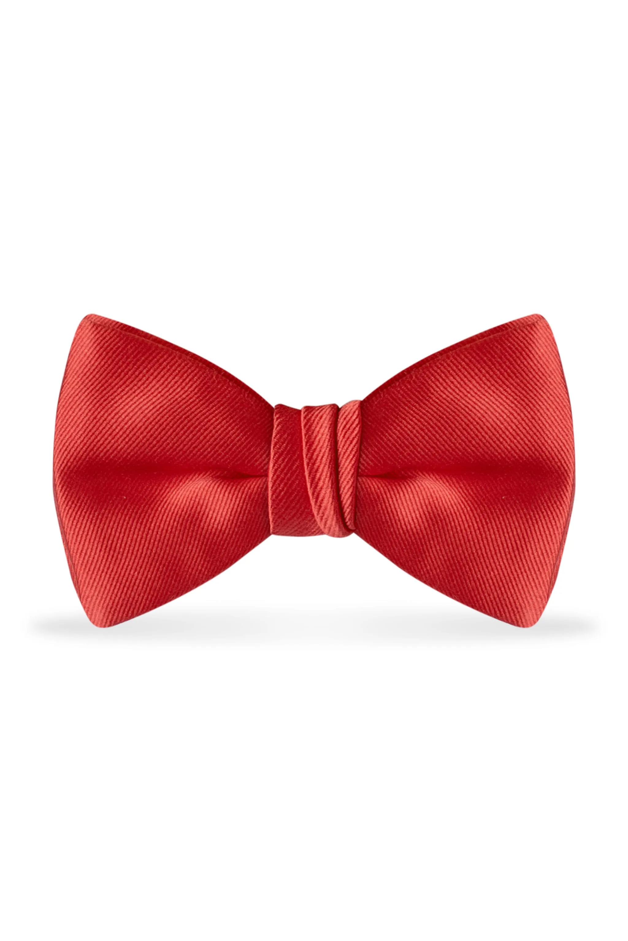 Solid Ferrari Red Bow Tie