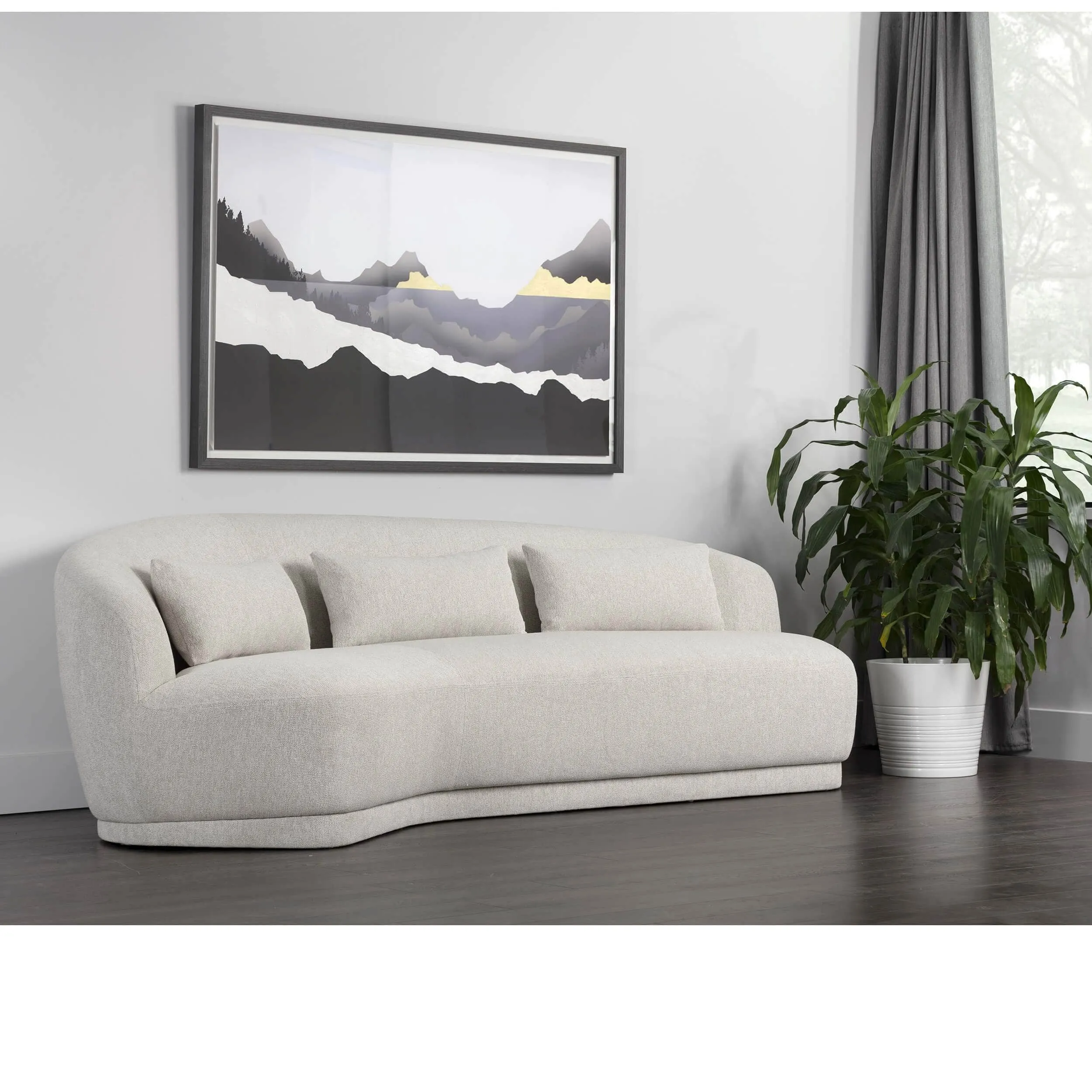 Soraya Sofa, Dove Cream