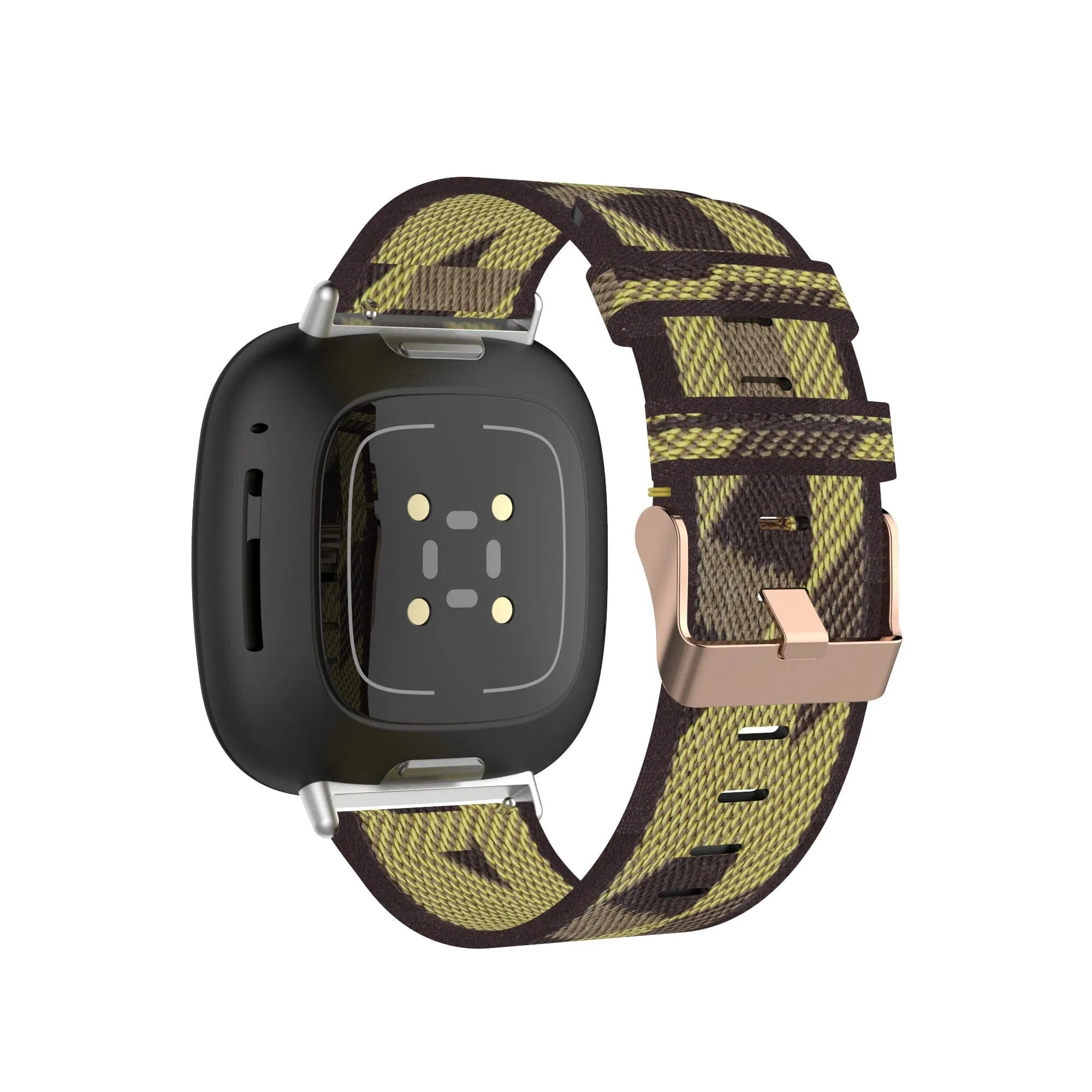 Stylish Canvas Watch Straps Compatible with Garmin Vivomove HR & HR Sports