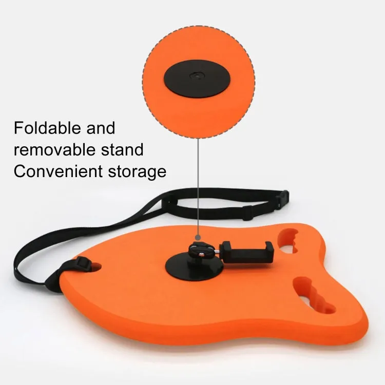 Swimming Floating Board Cell Phone Camera Shooting Auxiliary Equipment With Camera Stand Traction Rope Waterproof Bag