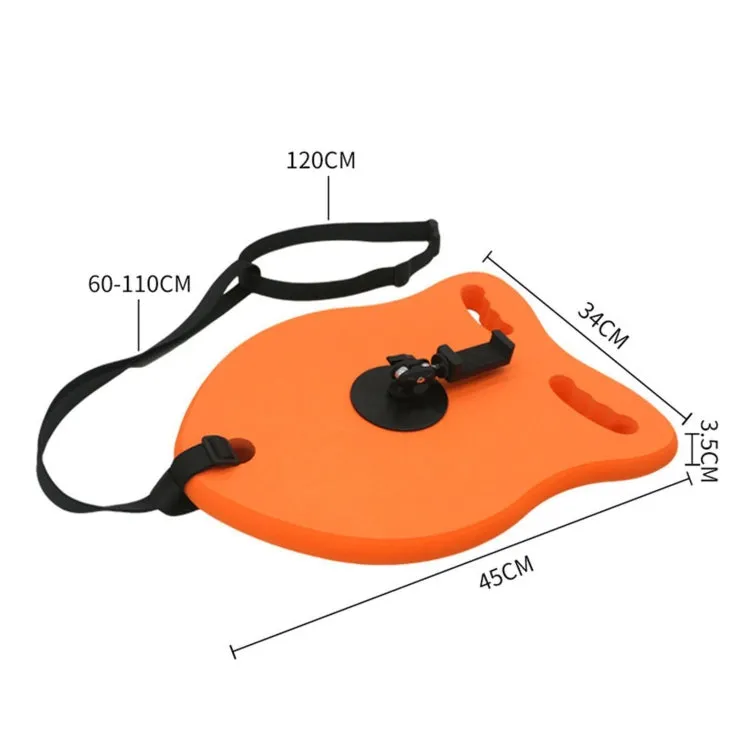 Swimming Floating Board Cell Phone Camera Shooting Auxiliary Equipment With Camera Stand Traction Rope Waterproof Bag