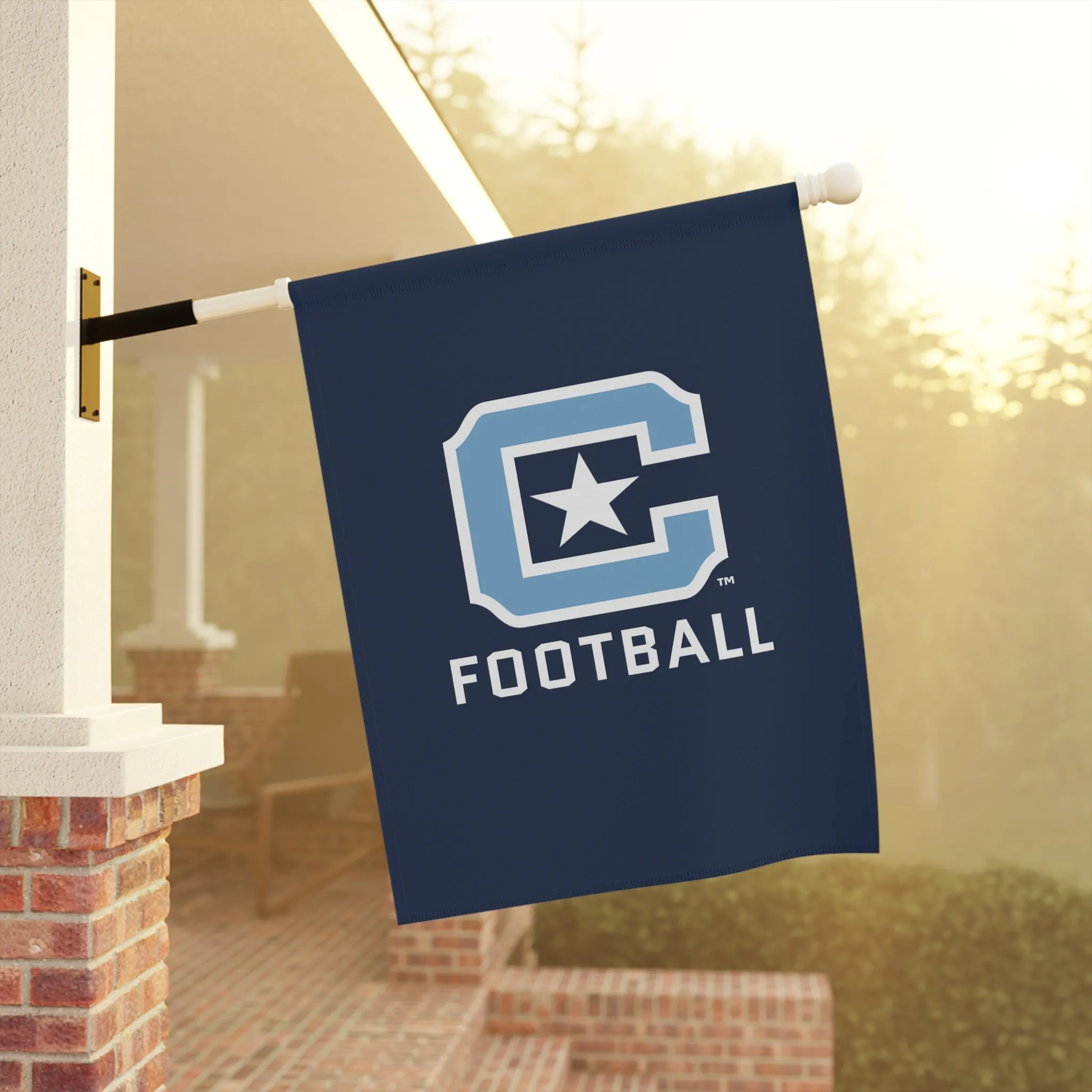 The Citadel Block C, Sports - Football, Garden & House Banner