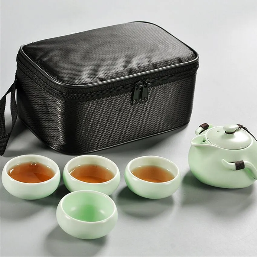 Travel Japanese Tea Set