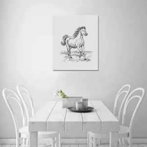 Uniquely You Wall Art / Horse  Frame Canvas Print 20"x24"