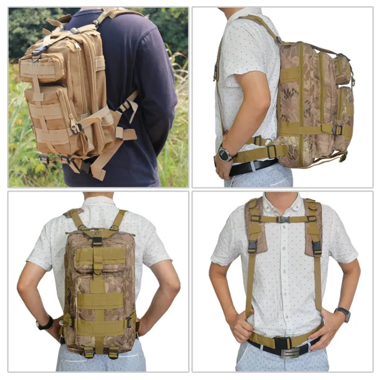 Unisex Outdoor Backpack Camping Hiking Rucksacks Bag(Sansha Camouflage)