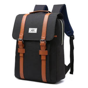 Vintage British Style Backpacks (Black)